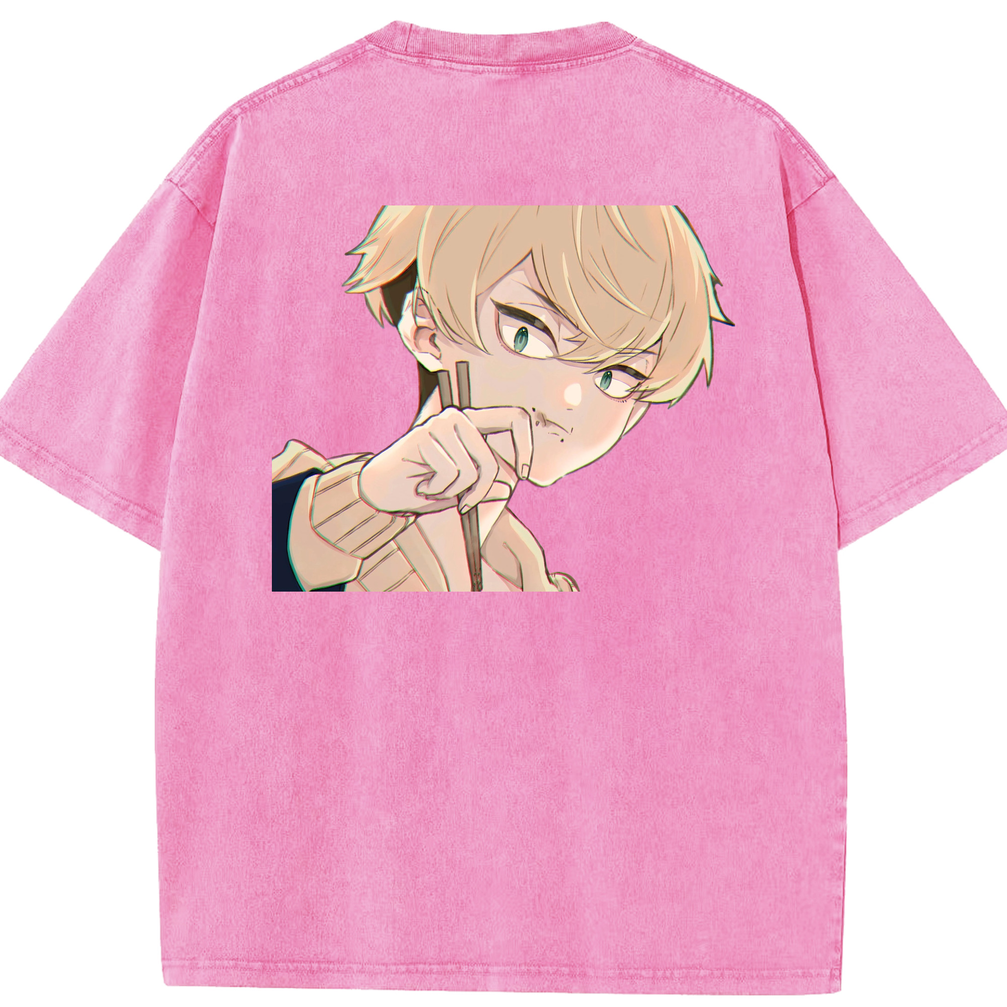 （画像用） 東京リベンジャーズ Tokyo Revengers 綿100% ヴィンテージ風 半袖Tシャツ（背面プリント）